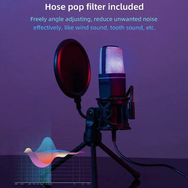 Microphone USB RVB | Microphone