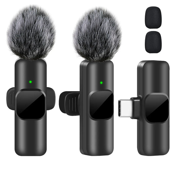 K60 Wireless Lavalier Microphone | Mini Microphone